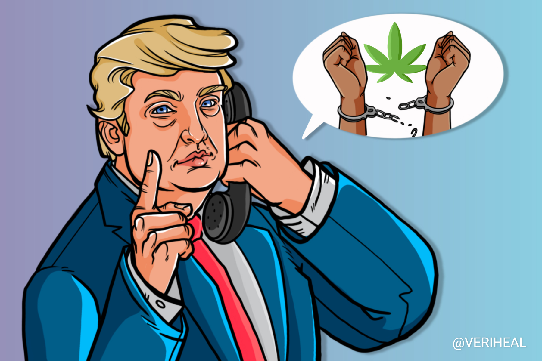 Several Cannabis Offenders Got Pardons on Trump’s Way Out