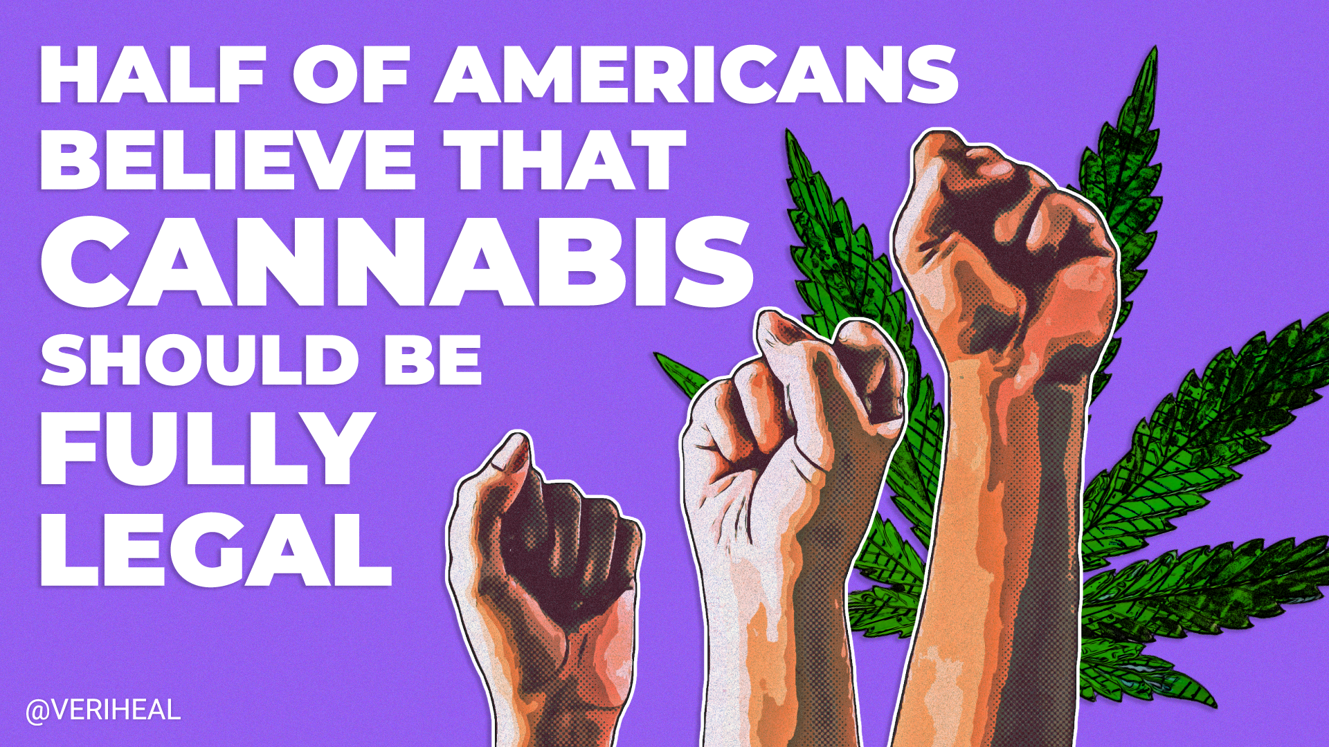 New Poll Shows 57% of Americans Want Legal Cannabis