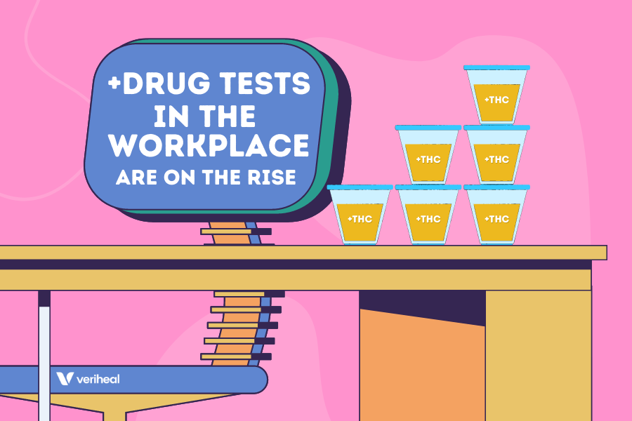 Positive Cannabis Drug Tests in the Workplace at the Highest in 25 years