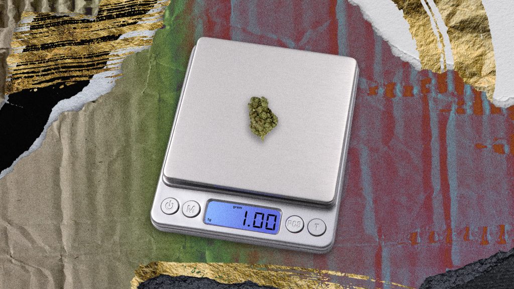gram of cannabis