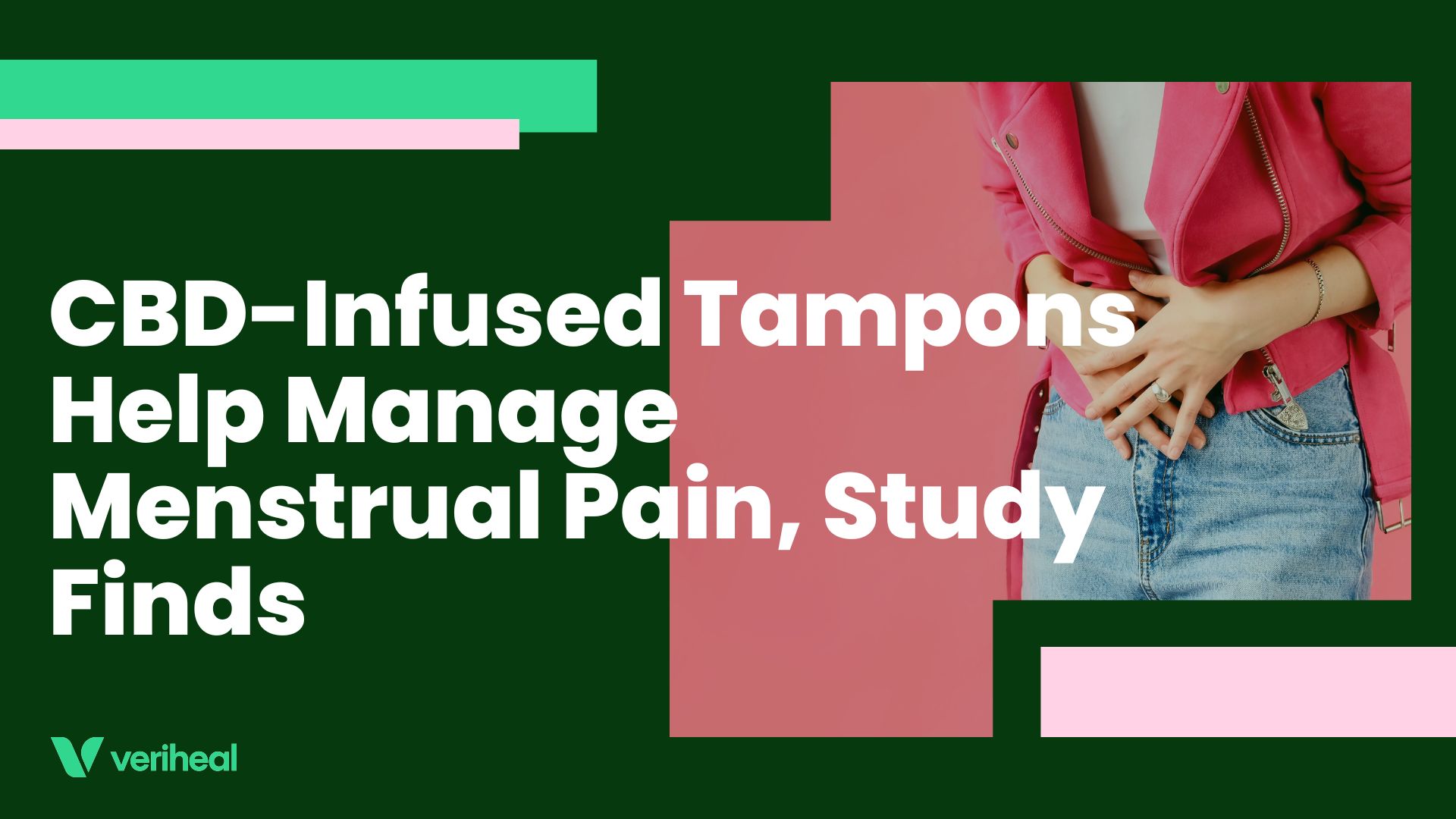 CBD-Infused Tampons Help Manage Menstrual Pain, Study Finds