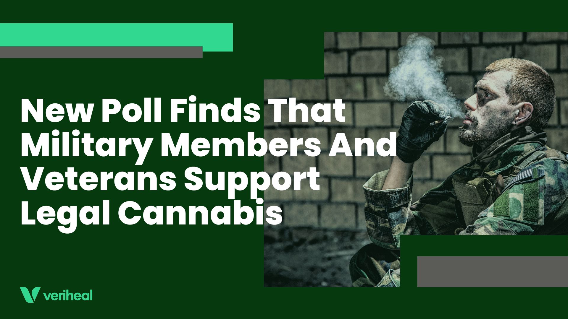 New Poll Finds That Military Members And Veterans Support Legal Cannabis
