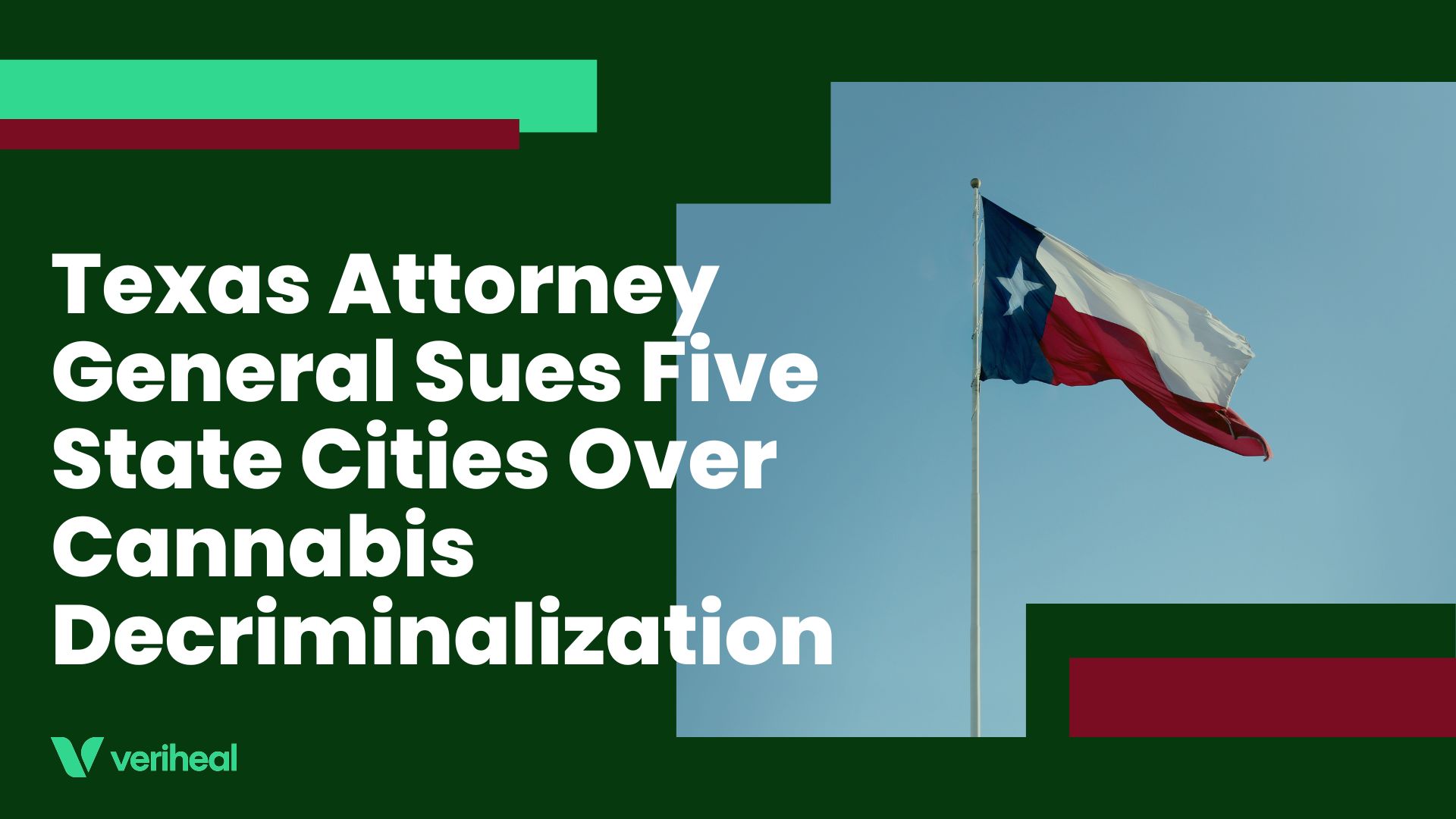 Texas Attorney General Sues Five State Cities Over Cannabis Decriminalization