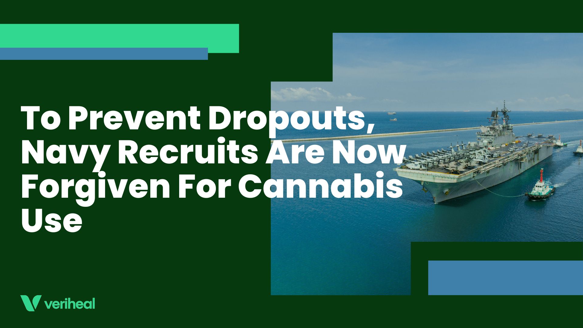 To Prevent Dropouts, Navy Recruits Are Now Forgiven For Cannabis Use