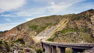 
View of bridge on highway 1, Big Sur, California, USA