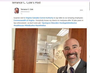 Terry Cole LinkedIn Post