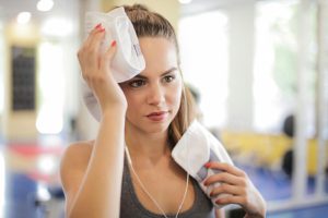 exercise induced overheating