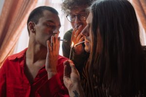 people smoking
