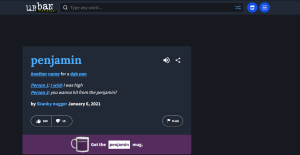 what is penjamin urban dictionary