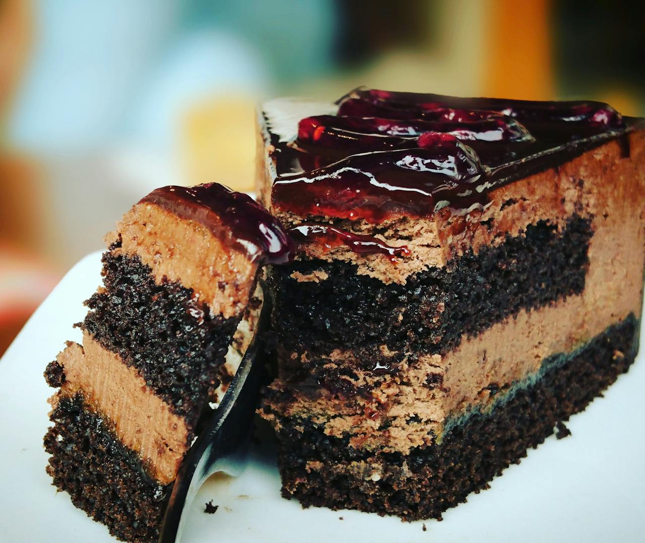 chocolate cake space cake 