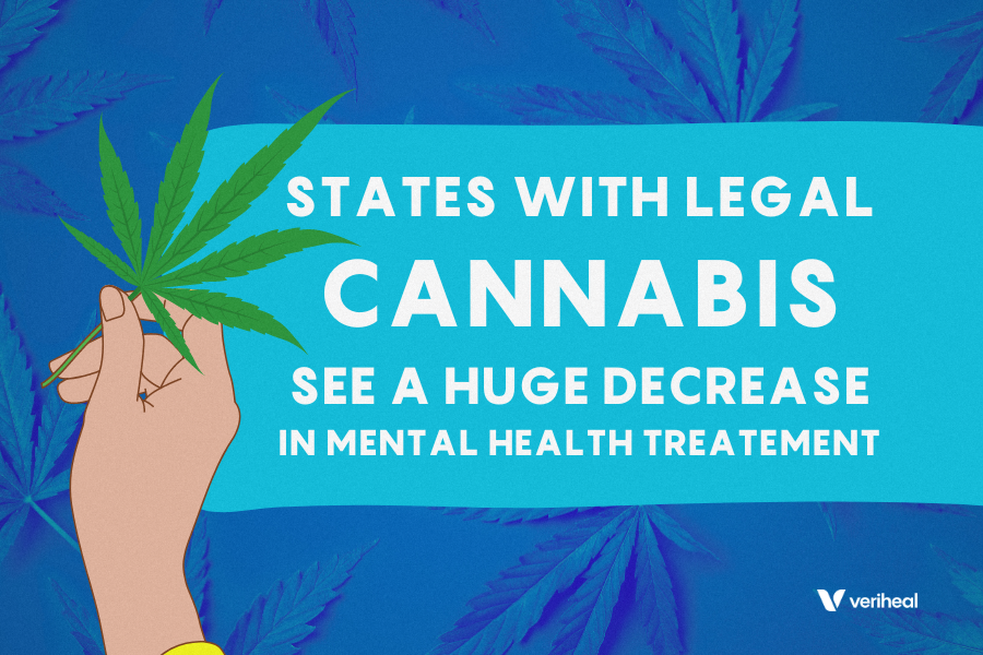 Significant Decrease in Mental Health Treatment Seen in States With Legal Cannabis